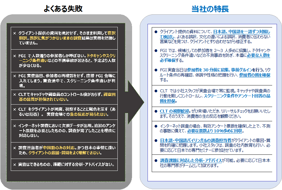 当社の特長